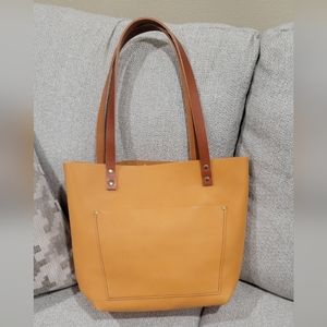Portland Leather Marigold Medium Tote